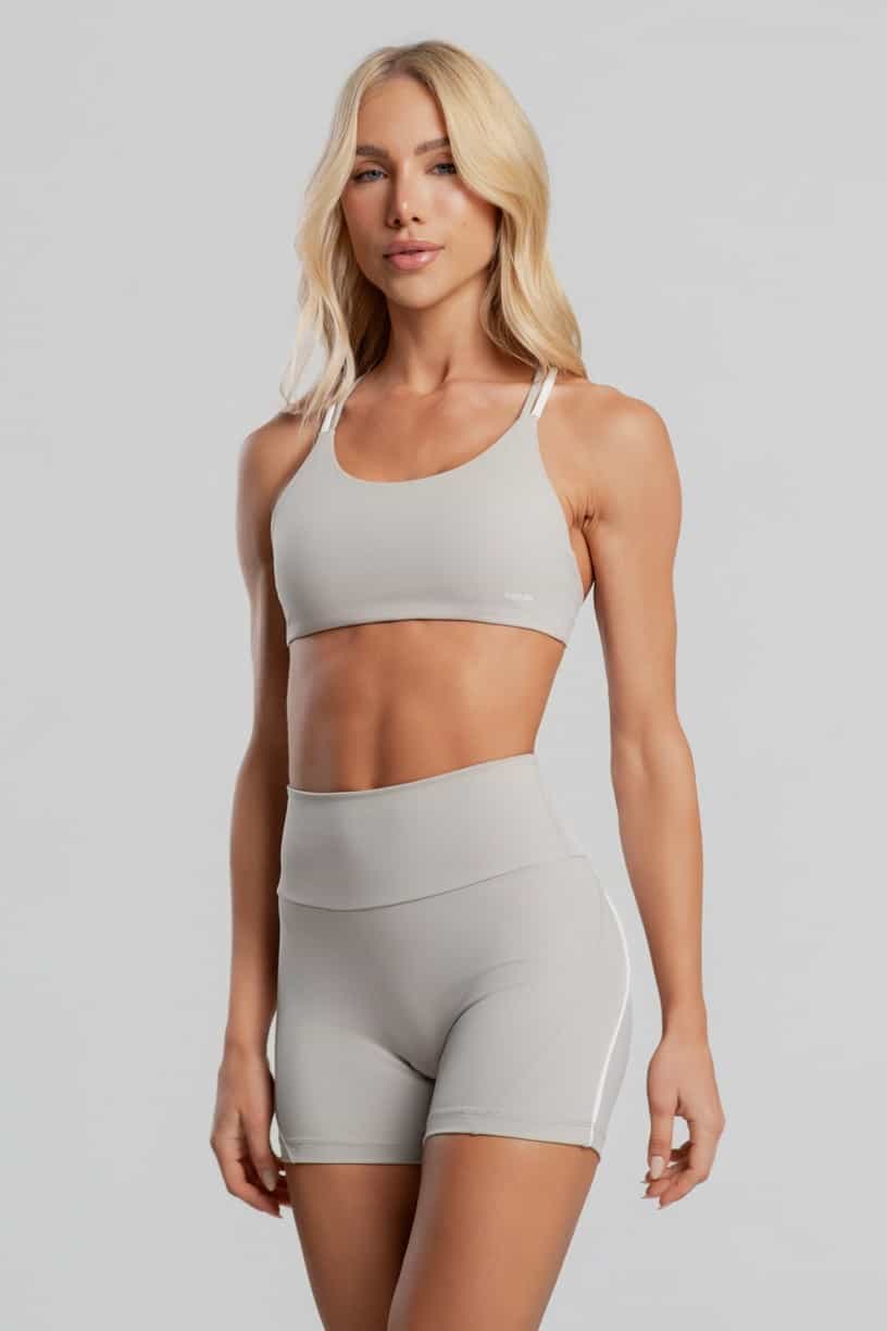 Short Sem Gancho com Vivo e Recorte (Duna / Vanilla) | Ref: K5100-A